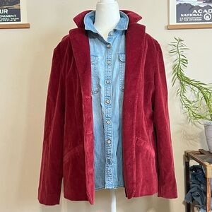 L.L. Bean Corduroy Blazer